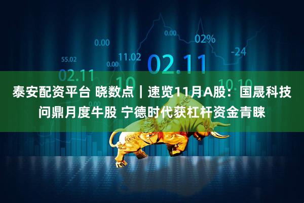 泰安配资平台 晓数点｜速览11月A股：国晟科技问鼎月度牛股 宁德时代获杠杆资金青睐