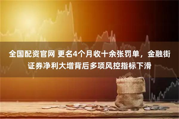 全国配资官网 更名4个月收十余张罚单，金融街证券净利大增背后多项风控指标下滑